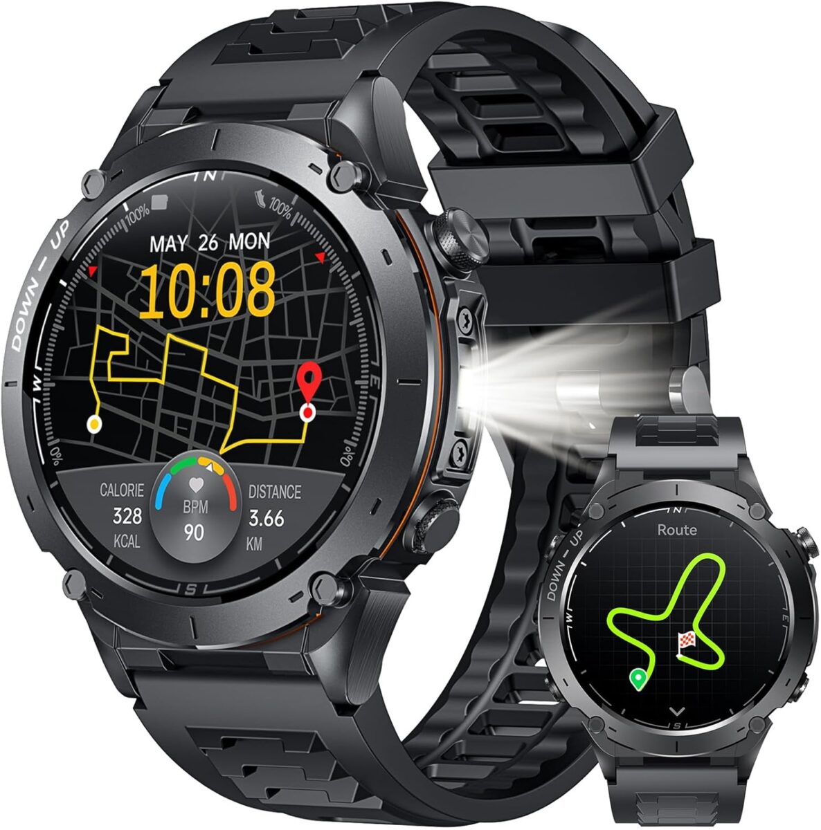 Smartwatch Reloj Inteligente Hombre con GPS