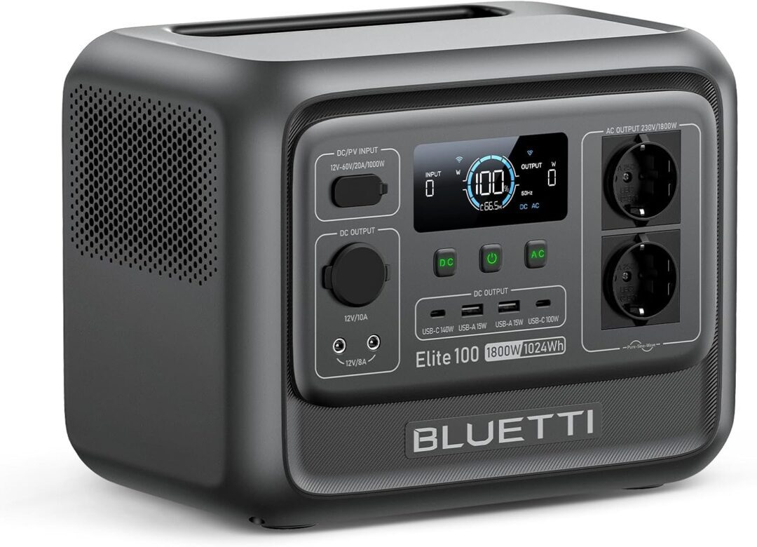 BLUETTI Elite 100 V2 Generador Solar, 1024Wh LFP