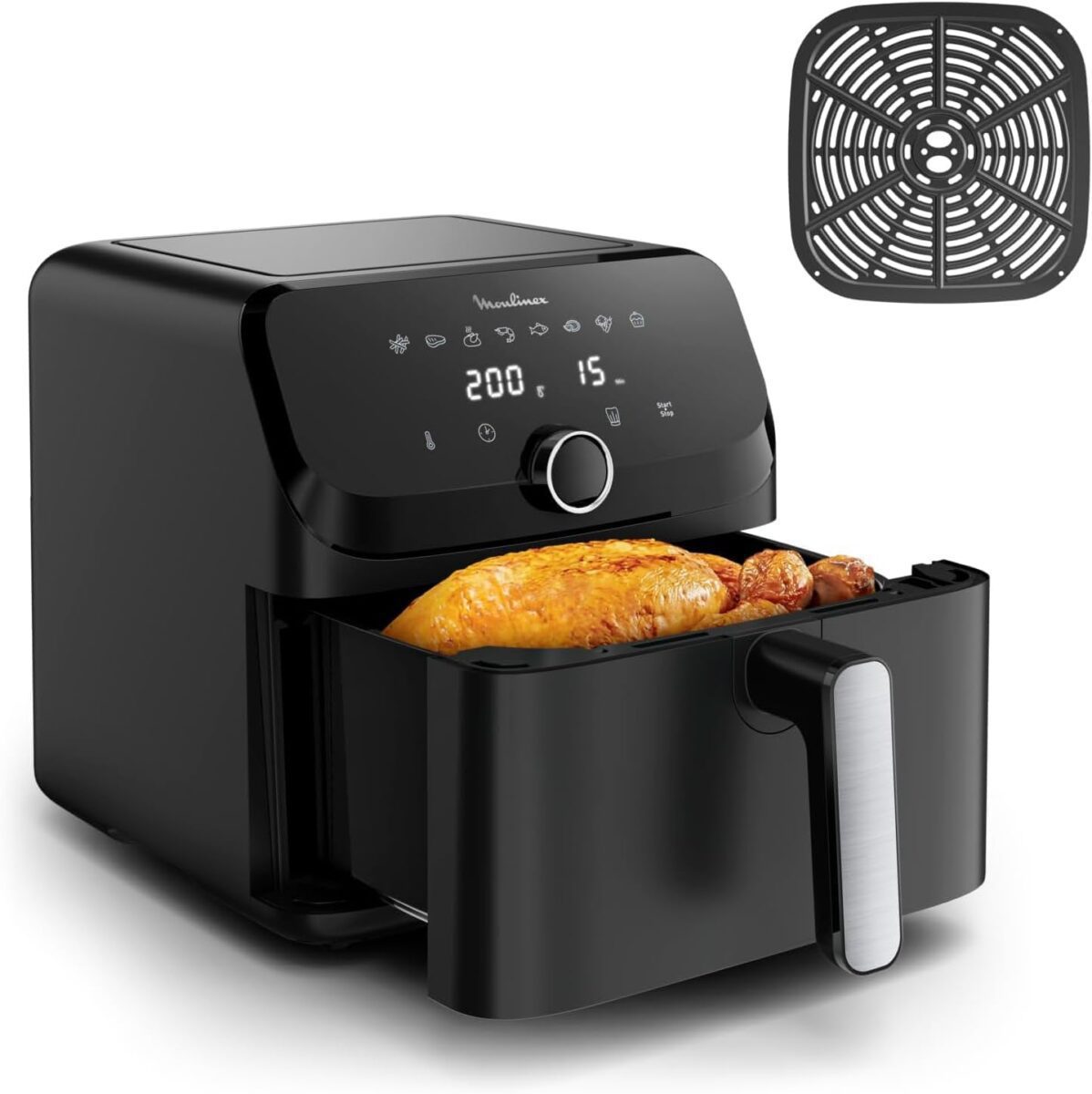 Moulinex Easy Fry Mega, Freidora de aire XL 7,5 L