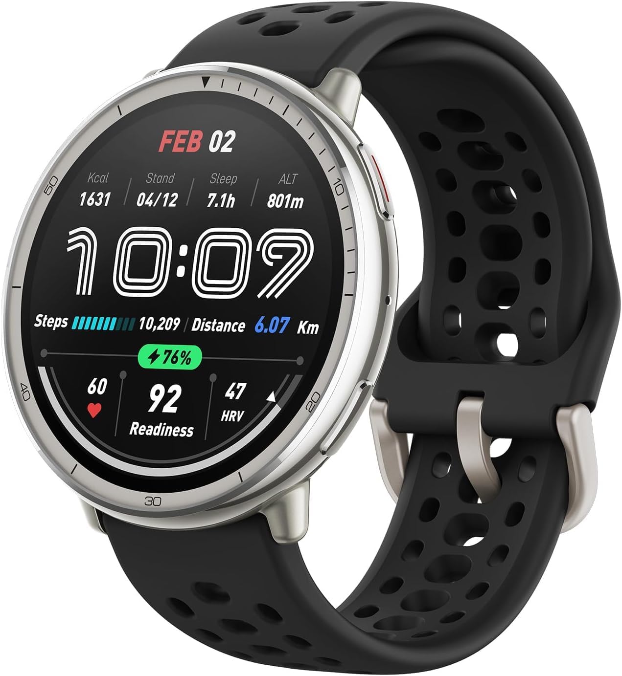 AMAZFIT Active 2 Smart Watch 44mm, AI, Control por Voz,