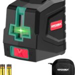 HYCHIKA Nivel Laser Verde, Horizontal y Vertical Nivel Láser Autonivelante