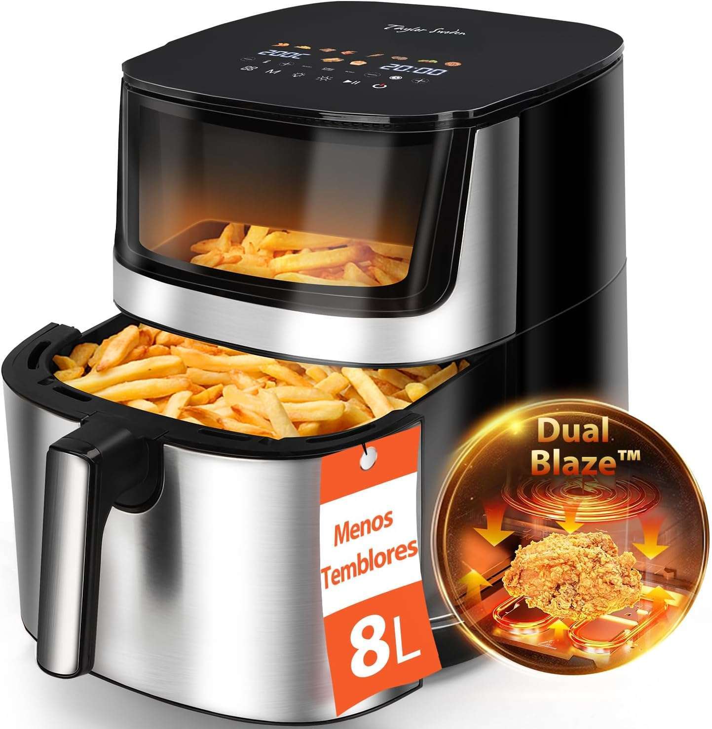 Taylor Swoden Freidora Aire 8L Dual Blaze™ 2000W